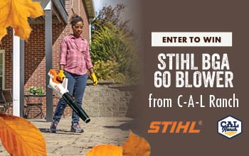 Enter to Win Stihl BGA 60 Blower from C-A-L Ranch