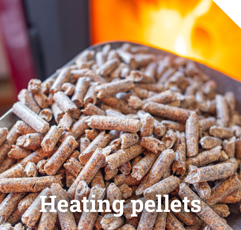 Heating pellets