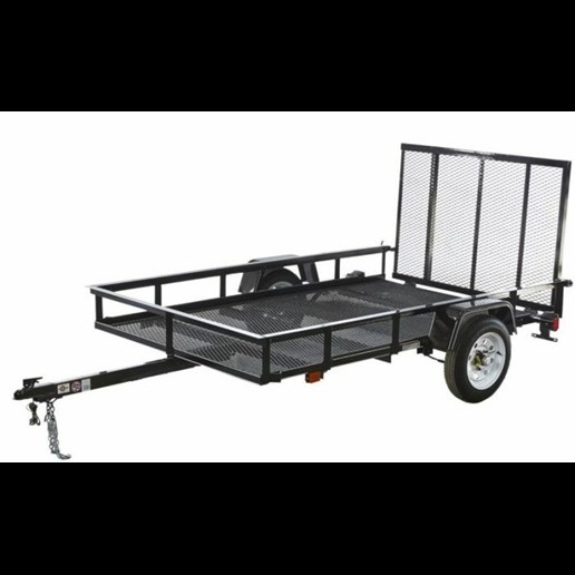 Carry-On 5-ft x 8-ft Wire Mesh Utility Trailer with Gate