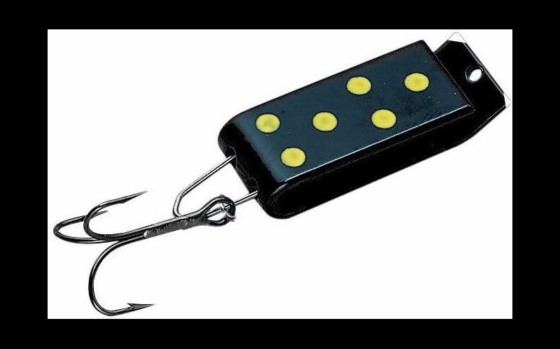 Jake's Lure Spin-A-Lure, Black/Yellow