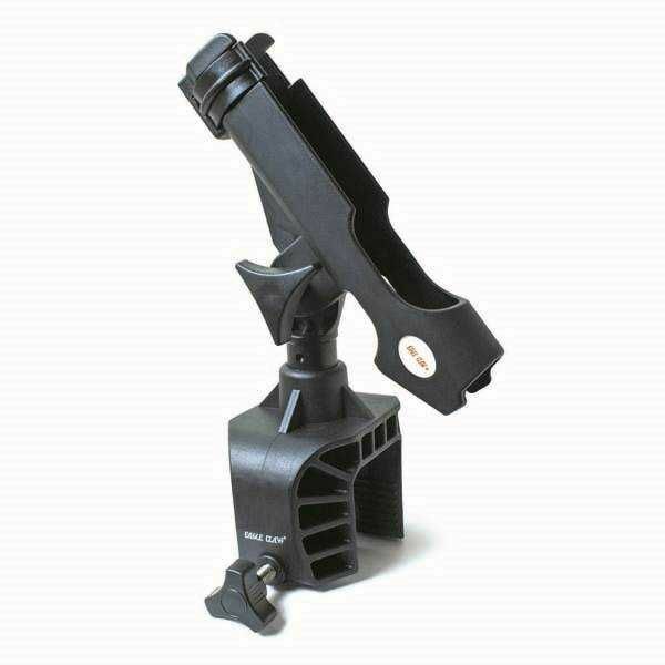 Eagle Claw Clamp On Rod Holder - Black - Fly Fishing, Eagle Claw