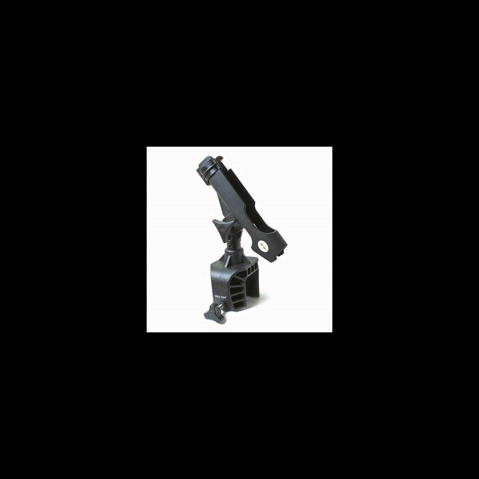 Eagle Claw Clamp On Rod Holder - Black - Fly Fishing