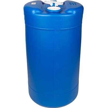 Contenedor de precio Tambor de polietileno azul - 15 galContenedor de precio Tambor de polietileno azul - 15 gal  