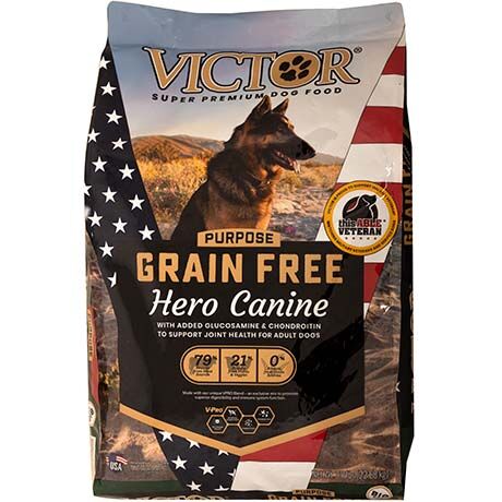 Victor shops grain free hero canine