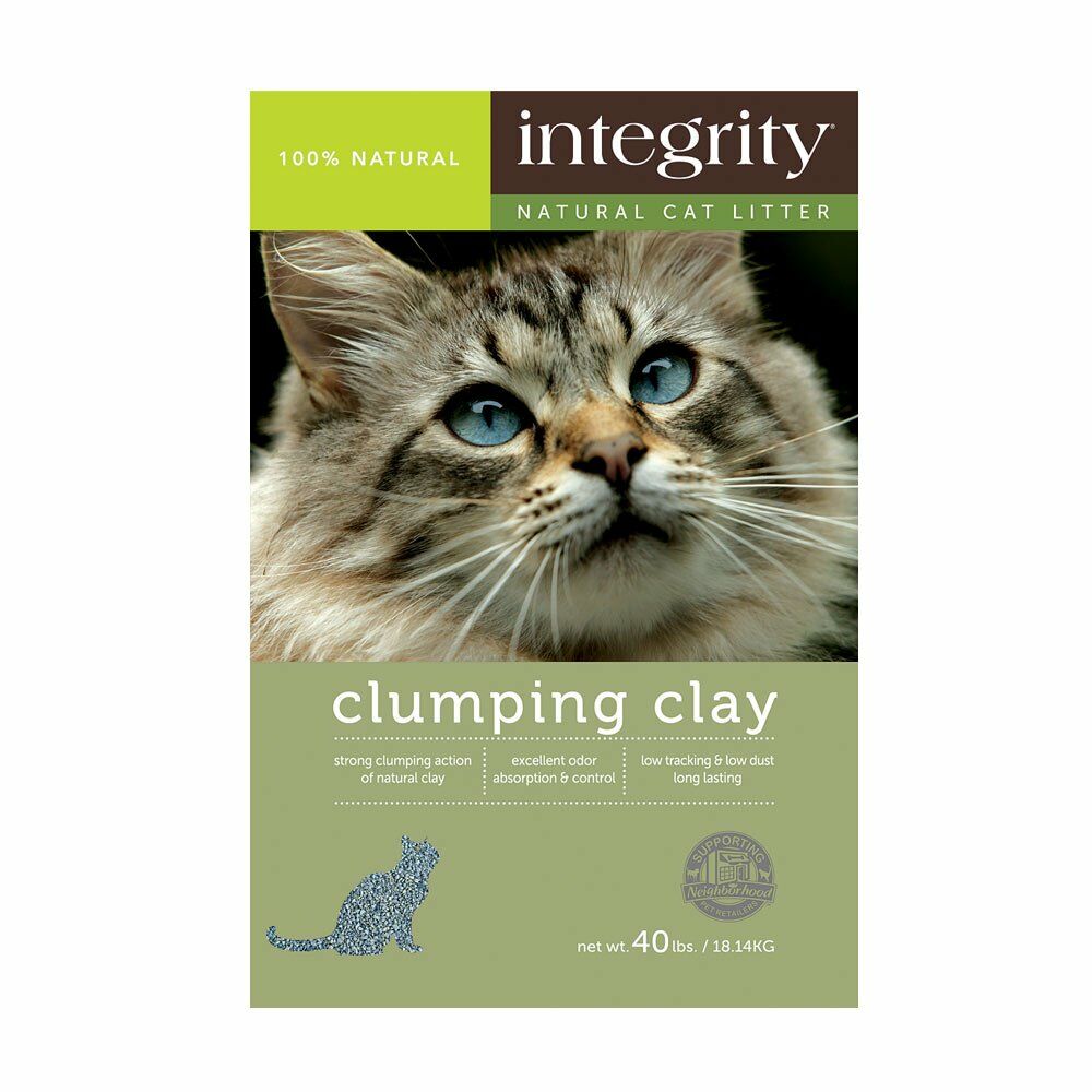 Integrity Clumping Clay Cat Litter - 40 Lb