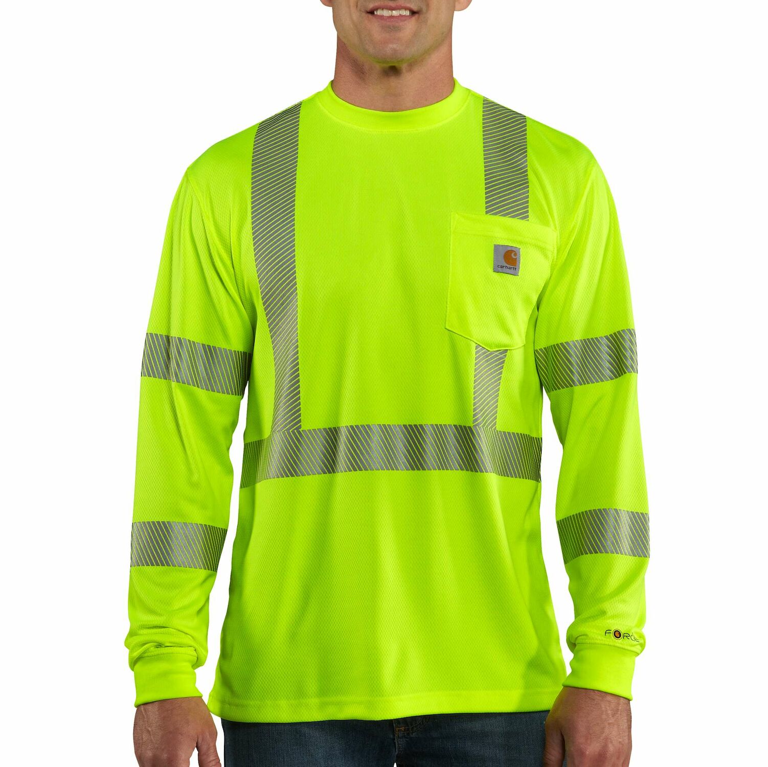 High-Visibility Long-Sleeve Class 3 T-Shirt